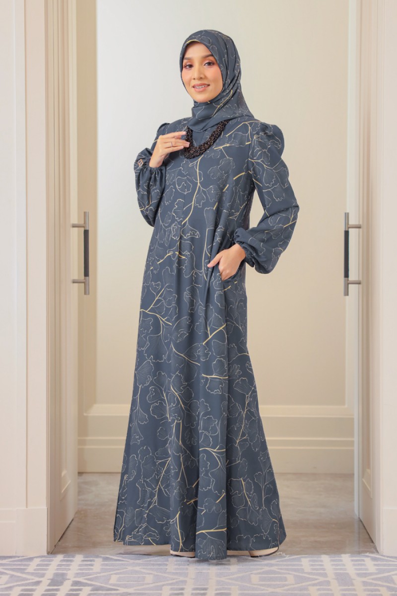 Jubah Royal - Amalfi Dark Blue