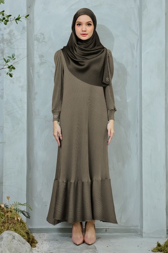 Calla Dress - Ash Green