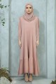 Calla Dress - Ash Pink
