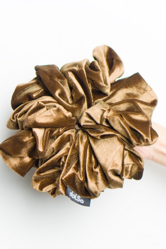 Velvet Scrunchie - Choco