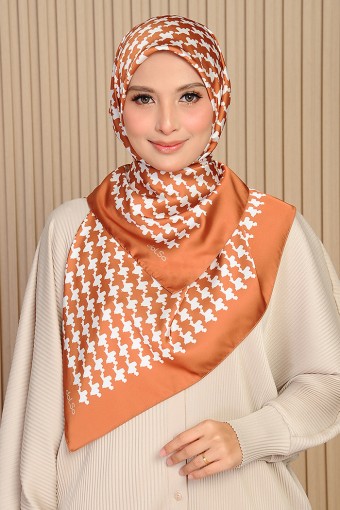 Houndstooth Square - Copper