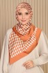Houndstooth Square - Copper