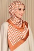 Houndstooth Square - Copper