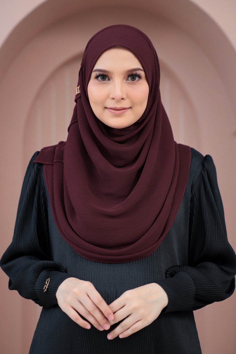 Zaitun - Dark Maroon