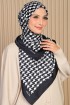 Houndstooth Square - Diamond Black