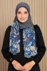 Emma - Floral Deep Blue
