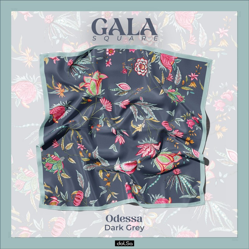 Gala Square - Odessa Dark Grey