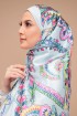 Gala Square - Jane Paisley Baby Blue