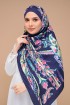 Gala Square - Jane Paisley Dark Blue