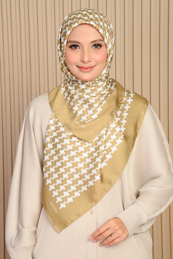 Houndstooth Square - Marigold