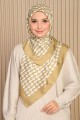 Houndstooth Square - Marigold