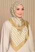 Houndstooth Square - Marigold