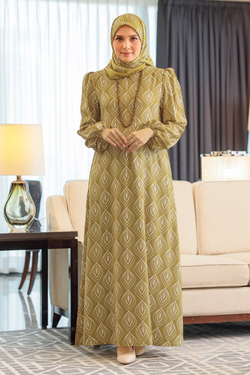 Jubah Royal - Medallion Gold