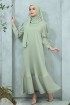 Calla Dress - Moss Green