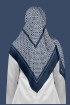 DD Square - Navy Blue
