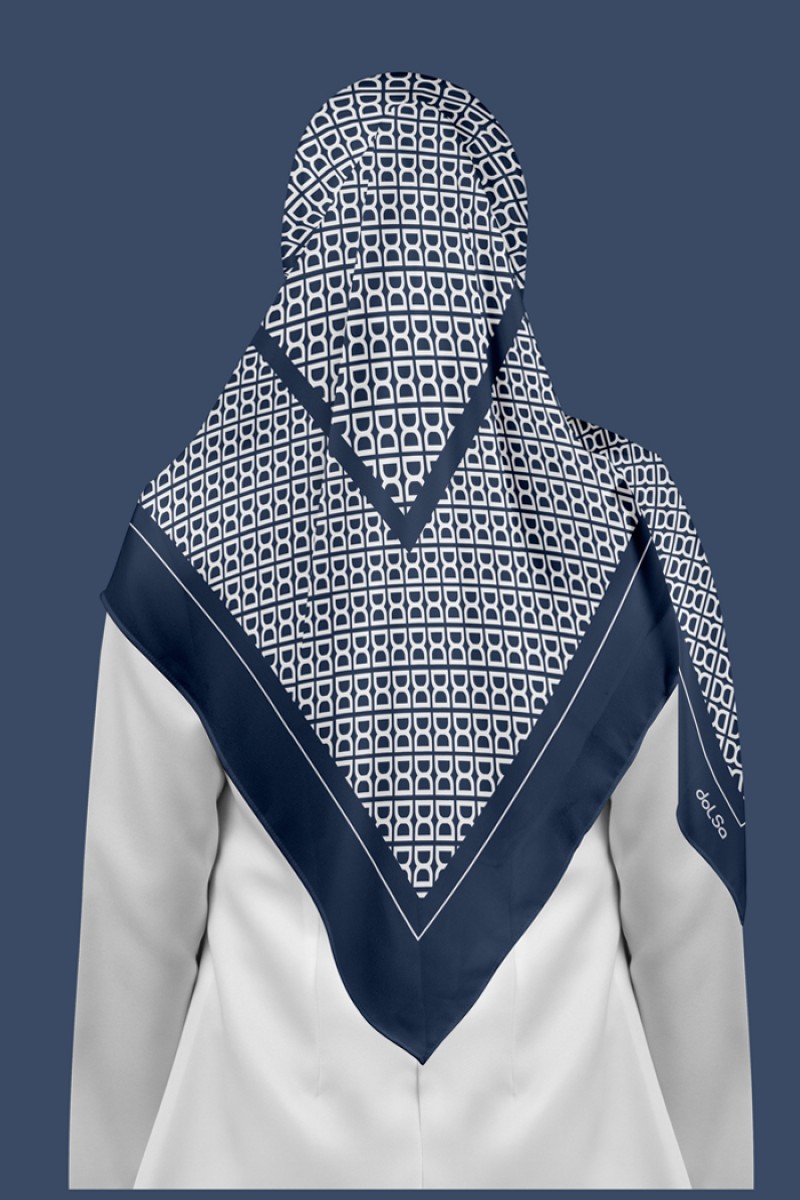 DD Square - Navy Blue