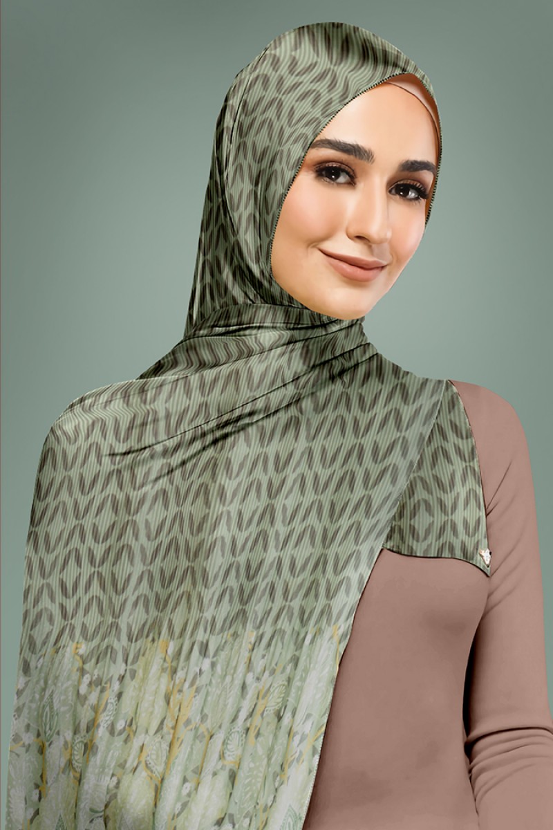 Emma - Paisley Pistachio