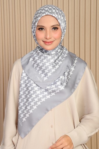 Houndstooth Square - Silver