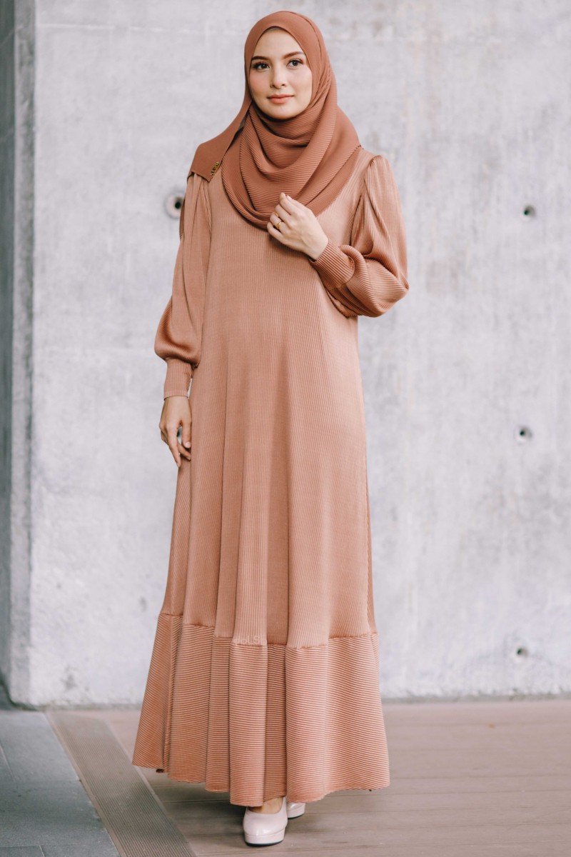 Calla Dress - Bronze