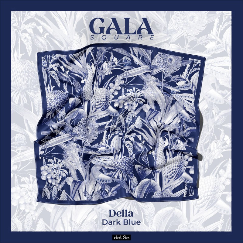 Gala Square - Della Dark Blue
