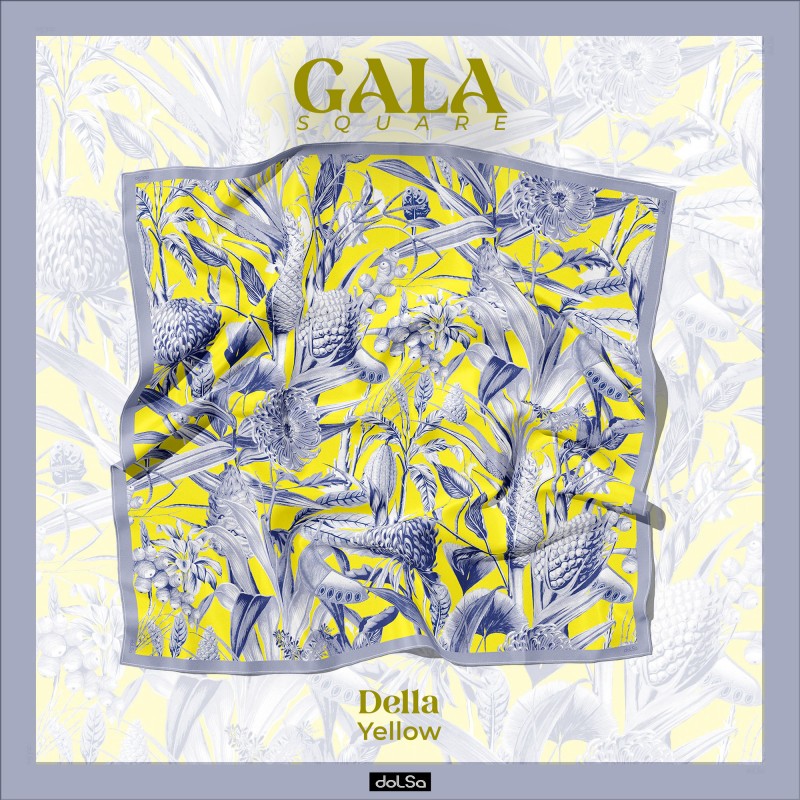 Gala Square - Della Yellow