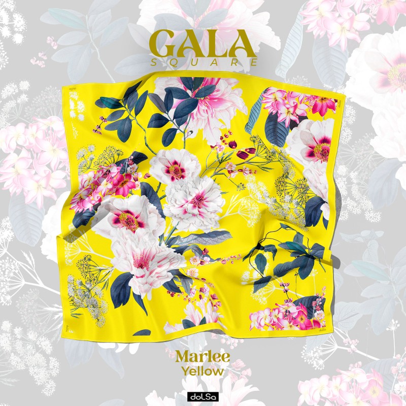 Gala Square - Marlee Yellow